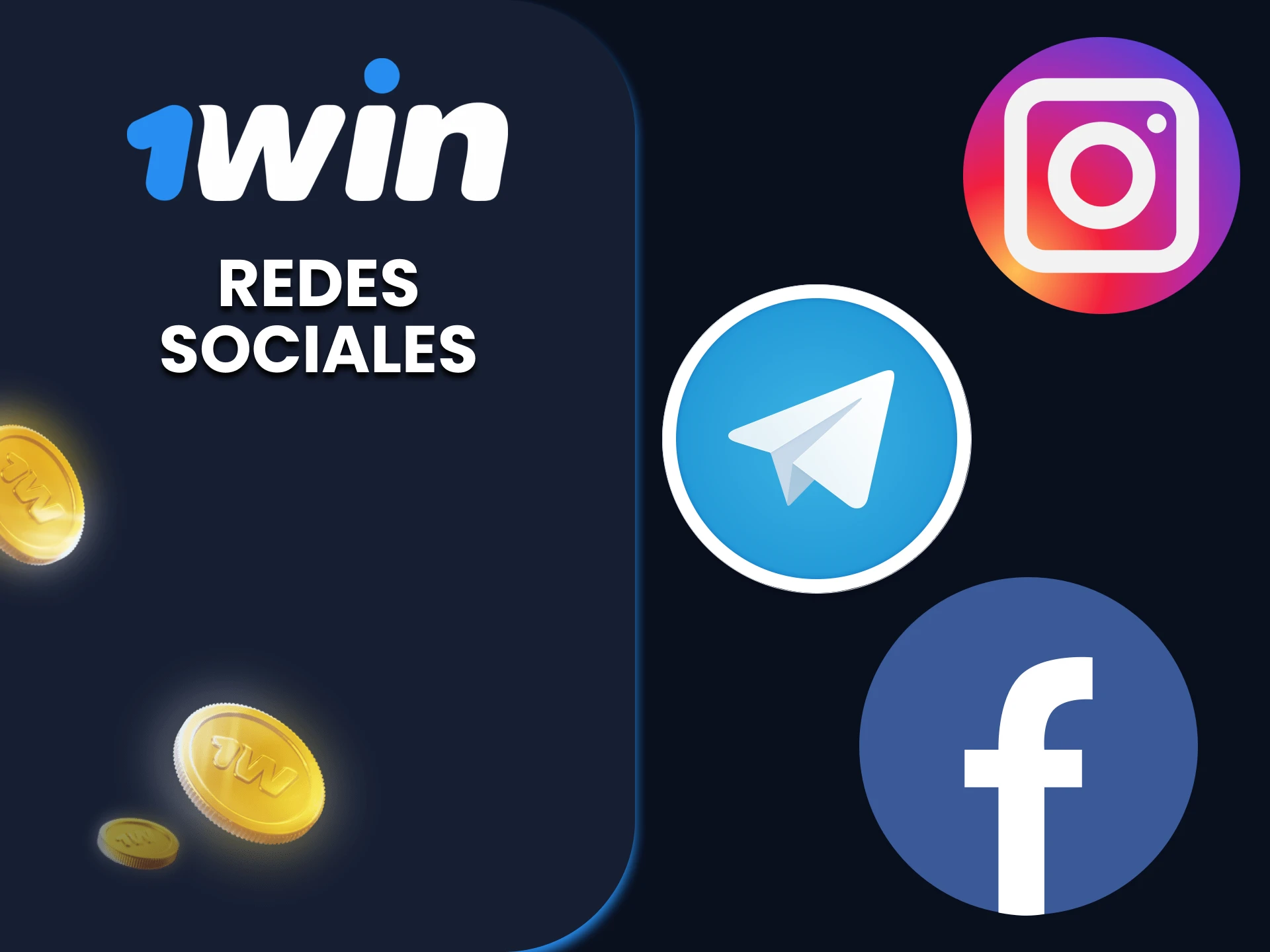 Puedes contactar con el equipo de soporte de 1win en las redes sociales.